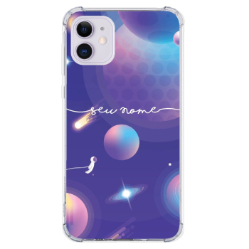 Capinha para celular - Personalizada com nome - Space 10