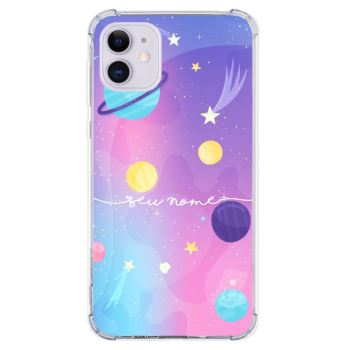 Capinha para celular - Personalizada com nome - Space 11
