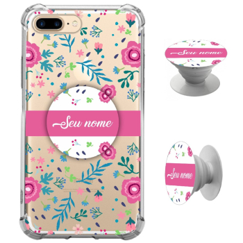 Kit Capinha com Pop-selfie - Flores 04
