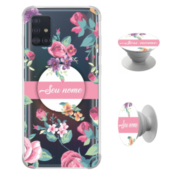 Kit Capinha com Pop-selfie - Flores 06