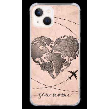 Capinha para celular - Mapa Mundi 13