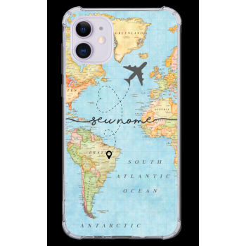Capinha para celular - Mapa Mundi - 02
