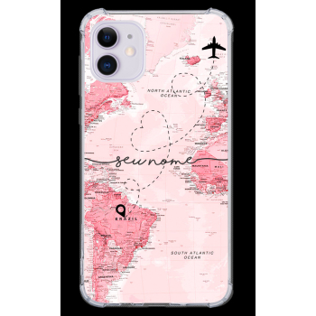 Capinha para celular - Mapa Mundi - 03
