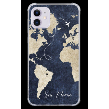 Capinha para celular - Mapa Mundi - 05