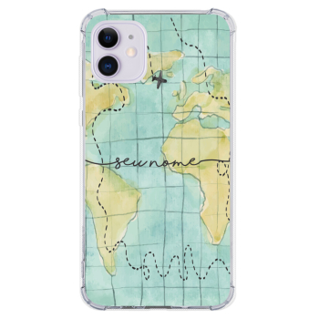 Capinha para celular - Mapa Mundi - 06