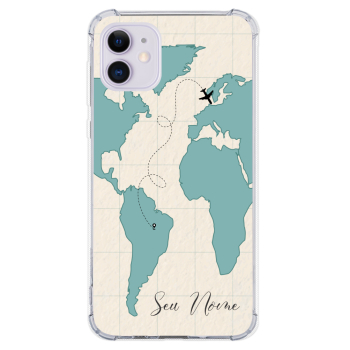 Capinha para celular - Mapa Mundi - 07