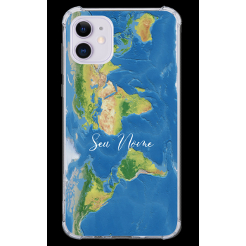 Capinha para celular - Mapa Mundi - 11