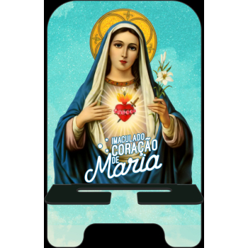 Porta-Celular Personalizado - Religião 116 - IMACULADO CORAÇÃO DE MARIA