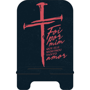 Porta-Celular Personalizado - Religião 157 - Foi por mim