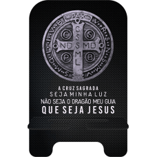 Porta-Celular Personalizado - Religião 172 - Medalha São Bento