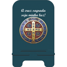 Porta-Celular Personalizado - Religião 52 - Medalha São Bento