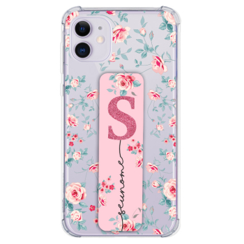 Kit Capinha com Pop-Holder - Personalizado com nome - Flores 08