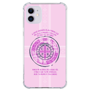 Capinha para celular - Religiosa 208 Português - Medalha de São Bento