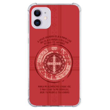 Capinha para celular - Religiosa 209 - Medalha de São Bento - Portugues