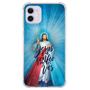 Capinha para celular - Religiosa 216 - Jesus eu confio em nós