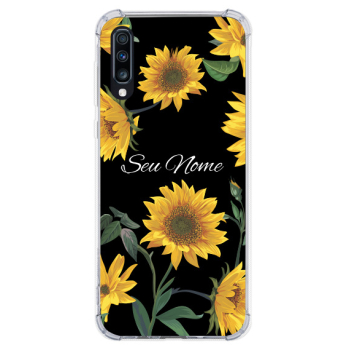 Capinha para celular - Personalizada com nome - Girassol 10