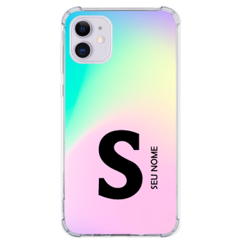 Capinha para celular - Personalizada com nome - Colors 02