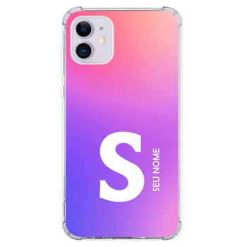 Capinha para celular - Colors 04 - Personalizada com nome 